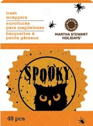 Martha Stewart Cupcake Wrappers 48/Pkg Classic Halloween; 6 Items/Order