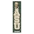 Appalachian State "Asu" Vertical Charm/Pendant