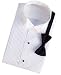 Women's Tuxedo Shirt - Poly/Cotton Wing Style