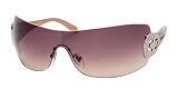 Review   / BVLGARI BV 8014B 102/13 PALLADIUM BROWN GRADIENT SWAROVSKI RHINESTONE SUNGLASSES.