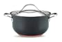 Anolon Nouvelle Copper Hard Anodized Nonstick 4-Quart Covered Casserole