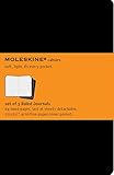Moleskine Cahier Journal (Set of 3), Pocket, Ruled, Black, Soft Cover (3.5 x 5.5): Set of 3 Ruled Journals
