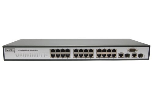 Assmann Digitus DN-60041 Layer 2+ SNMP managed Fast Ethern Switch Fast / Giga 24 x RJ45 10 Preisvergleich