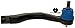 ACDelco Professional 45A0588 Driver Side Outer Steering Tie Rod End