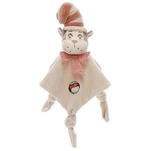 MiYim Organic Cotton Cat in the Hat Dr. Seuss Lovie Blankie by 
