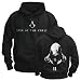Live By the Creed,Kapuzenpullover,Gr&ouml;&szlig;e M,Schwarz