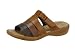 Rieker Regina 60859-27, Damen Clogs & Pantoletten, braun, (testadimoro/kaschmir/noce 27)