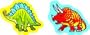 CARSON DELLOSA STICKERS DINOSAURS 96 PK REALISTIC