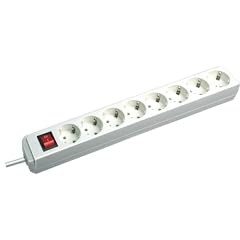 Brennenstuhl ECO Line Steckdosenleiste (8-fach, 3,0 m) wei�