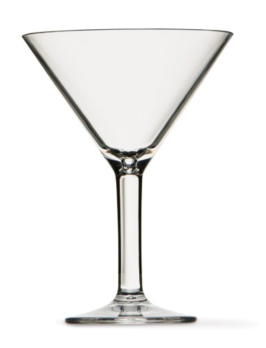 Clarus Unbreakable Plastic Martini Glasses (Each)