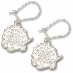 Toronto Raptors Sterling Silver Dangle Earrings