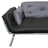 Elite Mali Futon Combo Coal Pewter