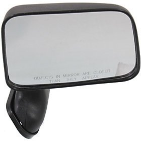 For TOYOTA PICKUP 89-95 SIDE MIRROR RIGHT PASSENGER, DOOR MOUNT FOLDING, KOOL-VUE Description change to:For TOYOTA PICKUP 89-95 MIRROR RH, Black, Door Mount Foldaway, w/ Vent Window, w/ Single Glass Mirrors