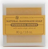 Bath &amp; Bloom Turmeric Honey Natural Soap 2.8 oz. (6 Pack)