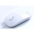 BIGtec optische 3 Tasten Slim USB Maus wei� , 1000dpi , extrem flach , leichte Handhabung , nur 2,8cm hoch , PC Maus , Notebook Maus , Laptop Maus , Design Maus extra flach , sehr leicht (45g ohne Kabel) dadurch sehr einfache Handhabung