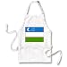 Uzbekistan Flag Apron