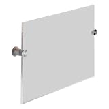 Crystal Series Standoff Wall Sign (8 1/4'' W x 12'' H)
