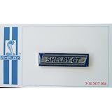Shelby Gt Side Stripe Collectors Pin- Blue W/silver