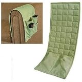 Sofa Saddle (Olive) (26H x 10W x 2.5D)