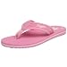 Reebok Women's MLB Dodgers Summer Time Flip-Flops,Pink/White,5 M