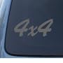 4 X 4 - Car, Truck, Notebook, Vinyl Decal Sticker #1000 | Vinyl Color: Silver