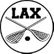 Lax Sticks Round Magnet