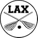 Round Lacrosse Magnet