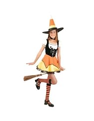 Sassy Candy Corn Witch Costume