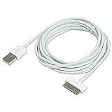 Ziotek ZT1311541HC1 10-Feet Iphone/Ipod Sync And Charge Cable, White
