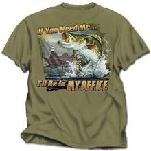 Buck Wear In My Office T-Shirt Large