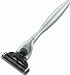 Merkur Mach 3 Razor, Concave Grip, Satin Finish #3000