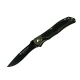 Smith and Wesson SW511 Bullseyes Curved Drop Point Blade, Army Green
