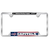 Washington Capitals Official Logo Metal License Plate Frame