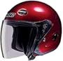 HJC CL-33 CL33 CRUISER WINE SIZE:XLG MOTORCYCLE Open-Face-Helmet