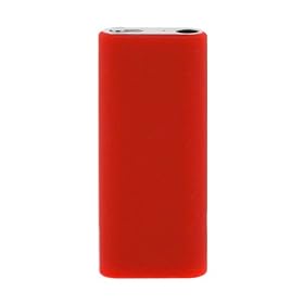 Red Durable Soft Silicone Skin Cover Case for Apple ipod shuffle 4GB 3G 3rd generation