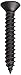 Hard-to-Find Fastener 014973291426 Phillips Flat TwinFast Wood Screws, 4 x 3/4-Inch, 100-Piece