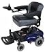 Geo Travel Power Wheelchair - Blue