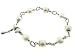 Capped Freshwater Pearl Bracelet in Silver by Beth Orduna