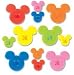 Mickey Icon Adhesive Buttons