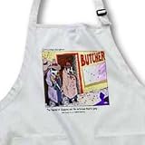 Londons Times Funny Cow Cartoons - Al Capone Parody With Cows - Aprons