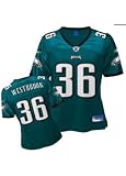 Brian Westbrook Green Reebok Replica Philadelphia Eagles Women's Jersey
