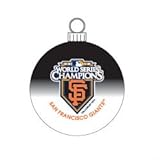 San Francisco Giants 2010 World Series Champions Glass Christmas Ornament