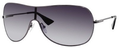 Emporio Armani 9757/S Sunglasses Dark Ruthenium / Gray Shaded