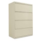 Databazaar提供 Stationery&Grocery Online Shop Ranking 27. ALERA Four-Drawer Lateral File Cabinet, 36w x 19-1/4d x 54h, Putty