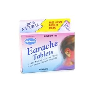 Hyland's - Earache Tablets, 40 tablets by Hyland's Homeopathic