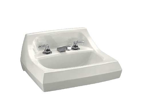 KOHLER K-2005-0 Kingston Wall-Mount Lavatory White