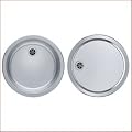 ALVEUS Form 60 Edelstahl Rundbecken-Sp�len-Set 1048879