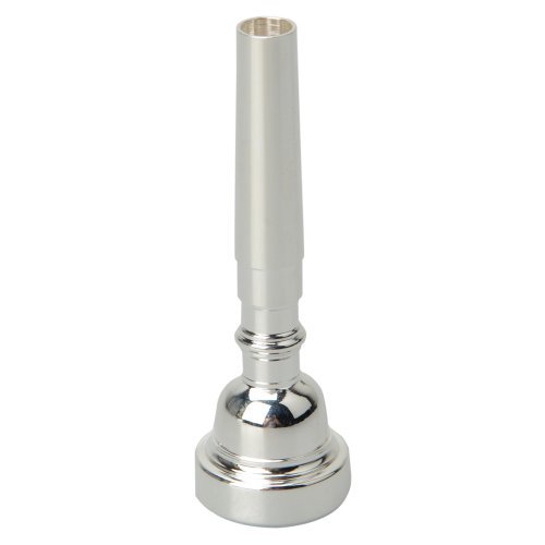 Olymstore(TM) Nickel Plated Trumpet Mouthpiece, 5C Silver
