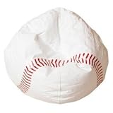 Comfort Research vinyl BASEBALL CHAIR BEAN BAG 25W x 24D x 20 High