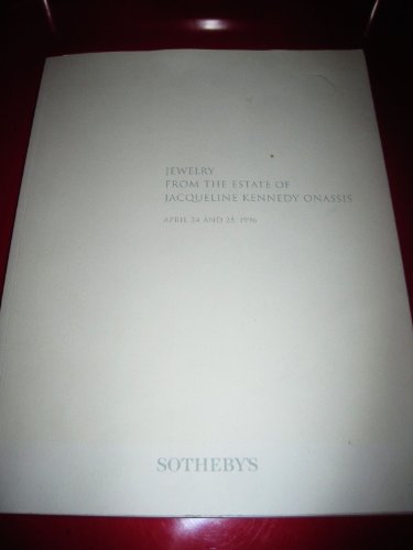 Jewelry From the Estate of Jacqueline Kennedy Onassis